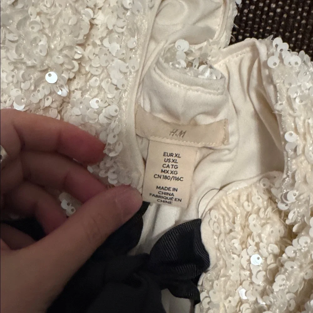 Sequin Bow Jacket